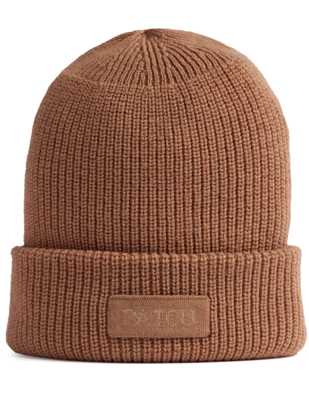 

Шапка бини с вышитым логотипом PATOU, коричневый