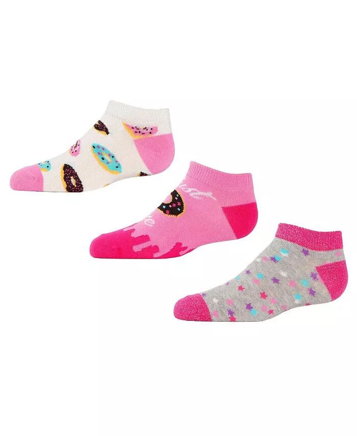 

Девочки 3 пары носков Donut Low Cut MeMoi