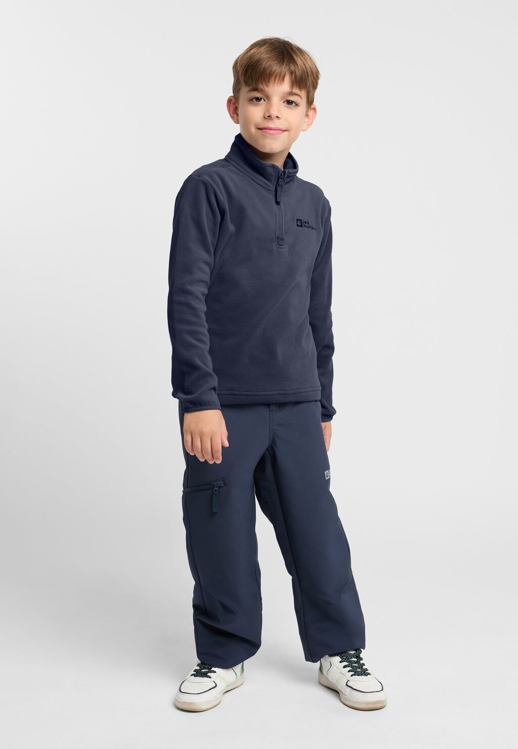 

Флисовый пуловер TAUNUS HALFZIP Jack Wolfskin, цвет night blue