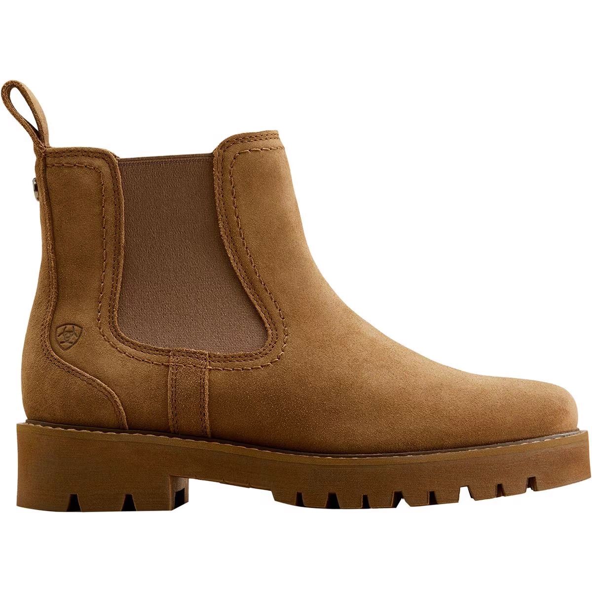 Женские ботинки челси Ariat Wexford Lug замшевые, коричневый