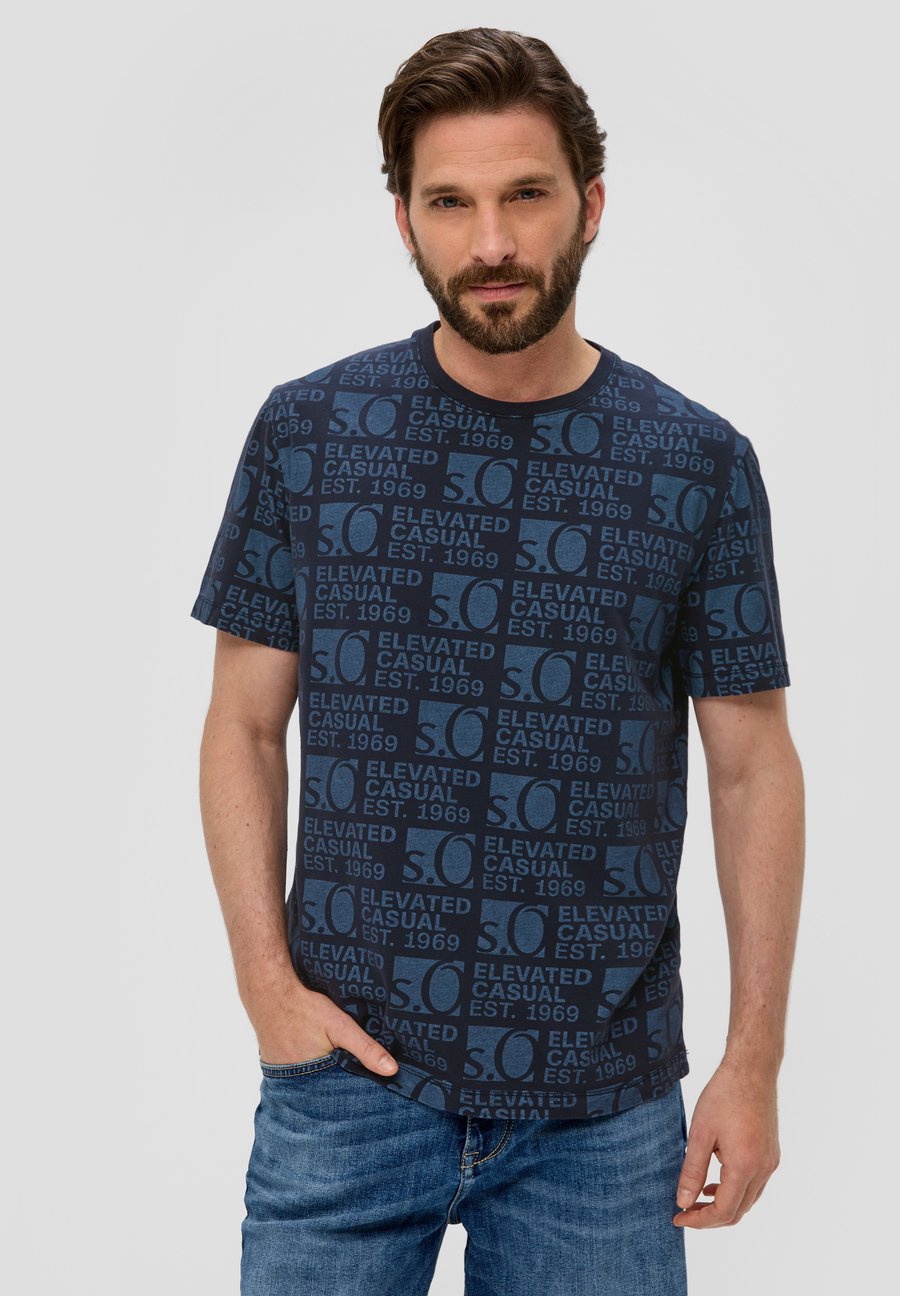 

Футболка s.Oliver MIT LOGO, Navy/Dark Blue