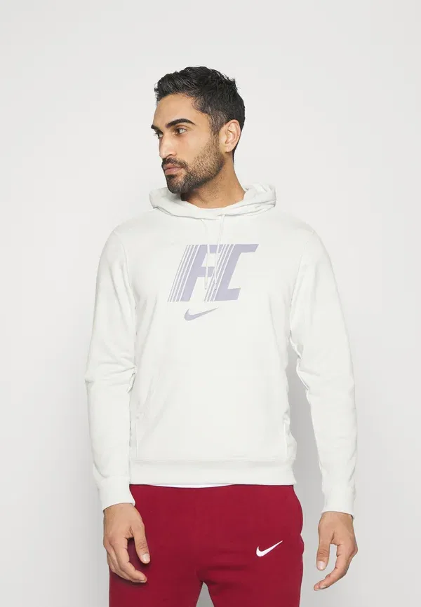 Толстовка Nike Performance, M nk df fc flc hoodie, Summit White/Indigo Haze
