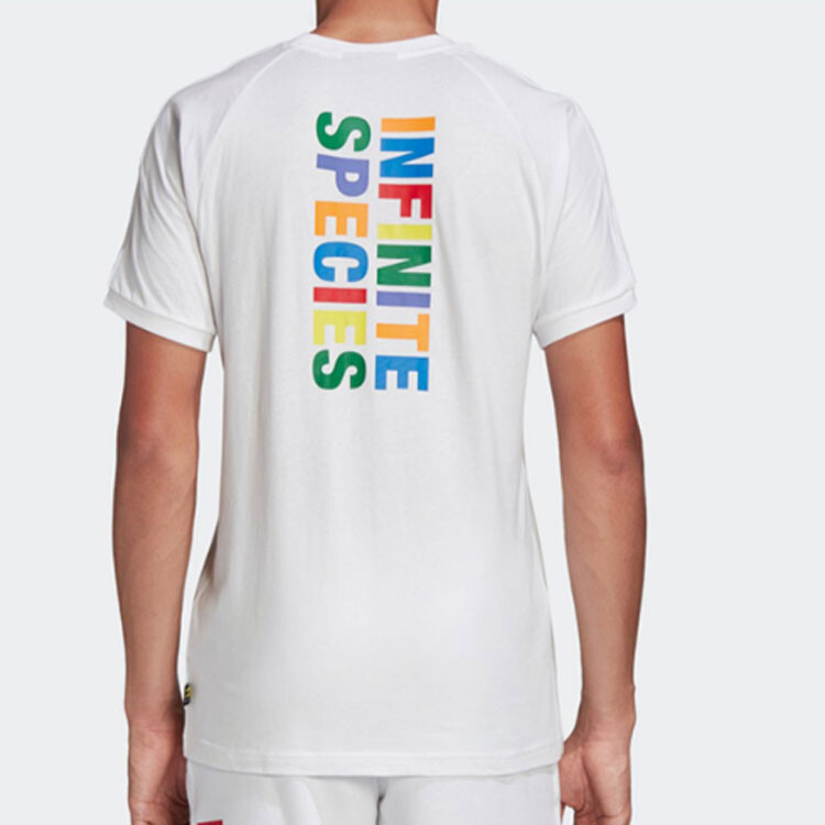 Футболка Фаррелла Уильямса мужская белая Adidas Originals, белый — фото 4
