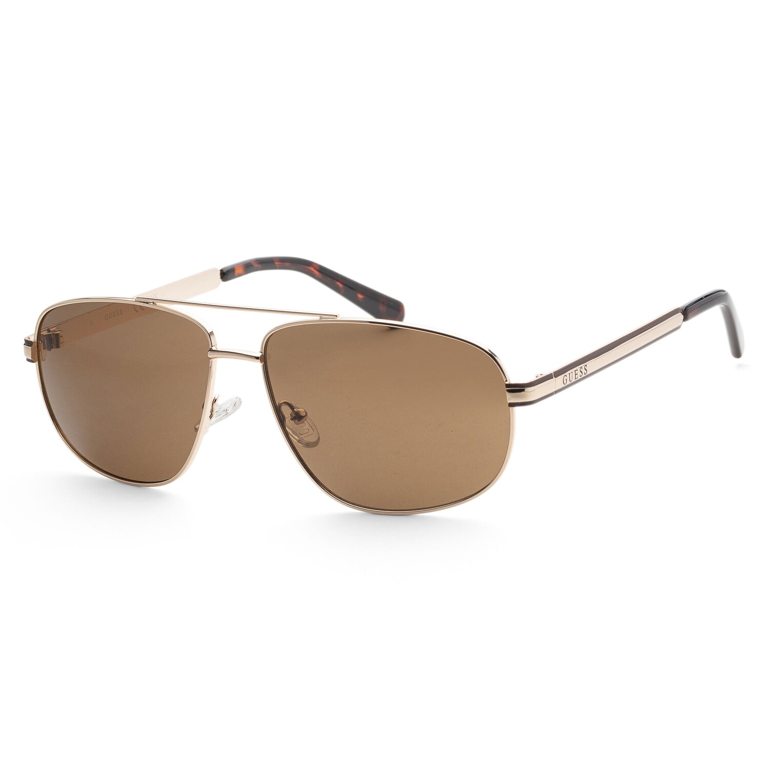

Guess Мужские золотые солнцезащитные очки 60 мм GF0244-32E, золото