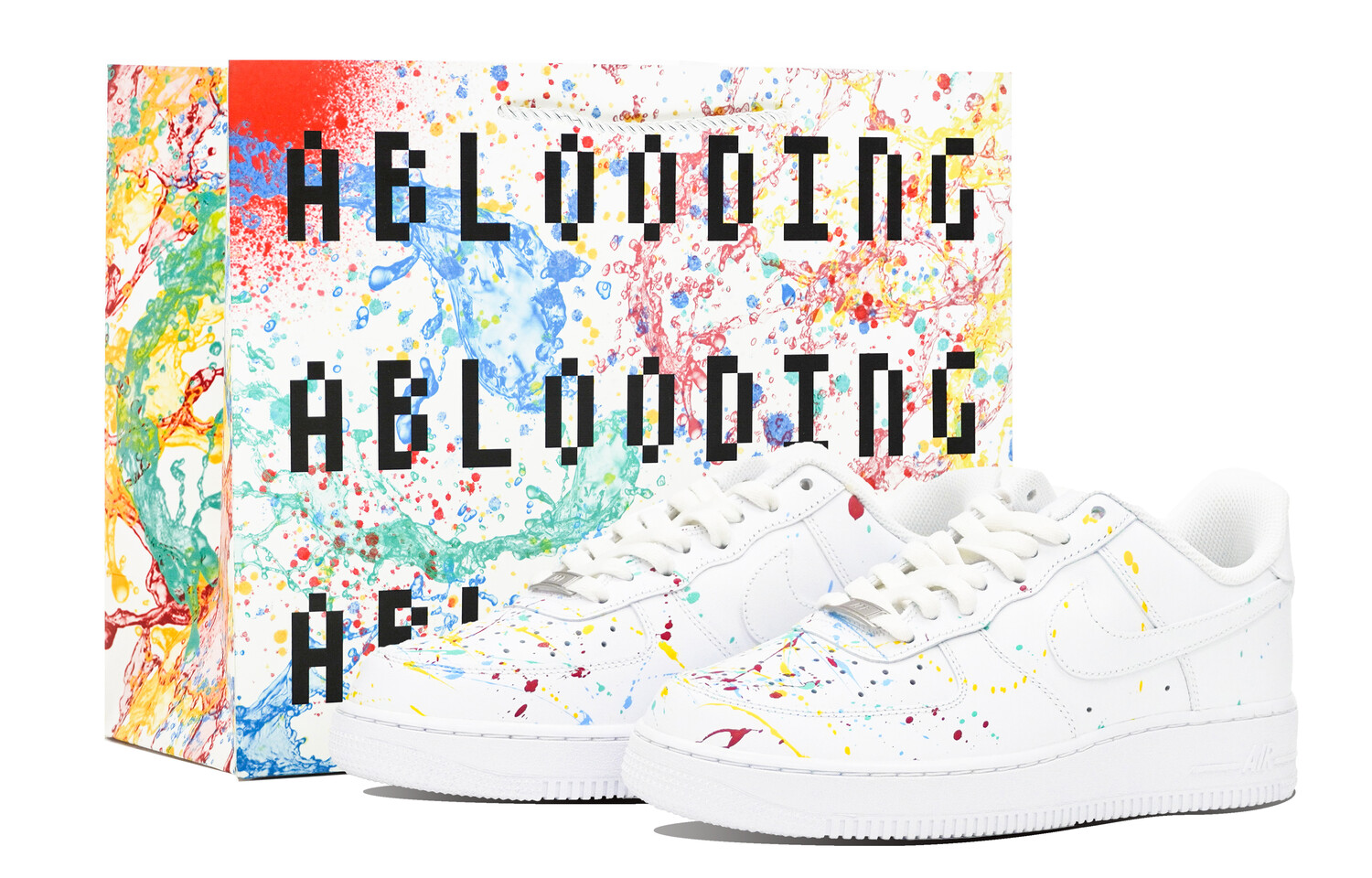 

Кроссовки Nike Air Force 1 Skateboard Shoes Women's Low-Top Blue, Белый, Кроссовки Nike Air Force 1 Skateboard Shoes Women's Low-Top Blue