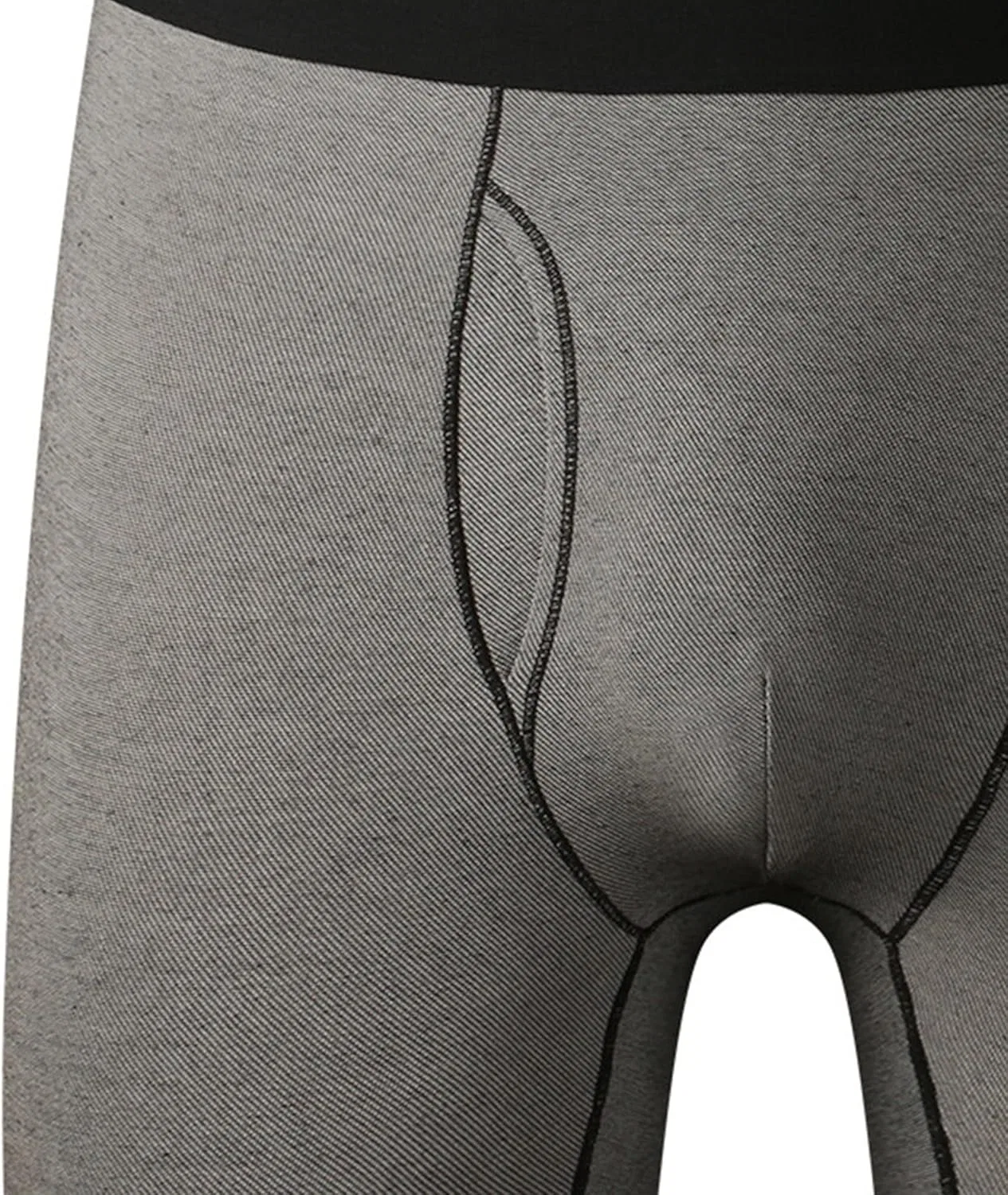 Боксеры влагоотводящие Men’s Boxer Brief, серый — фото 2