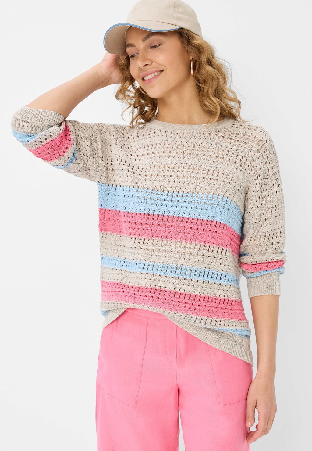 

Джемпер STYLE - Long sleeved top BRAX, мультиколор