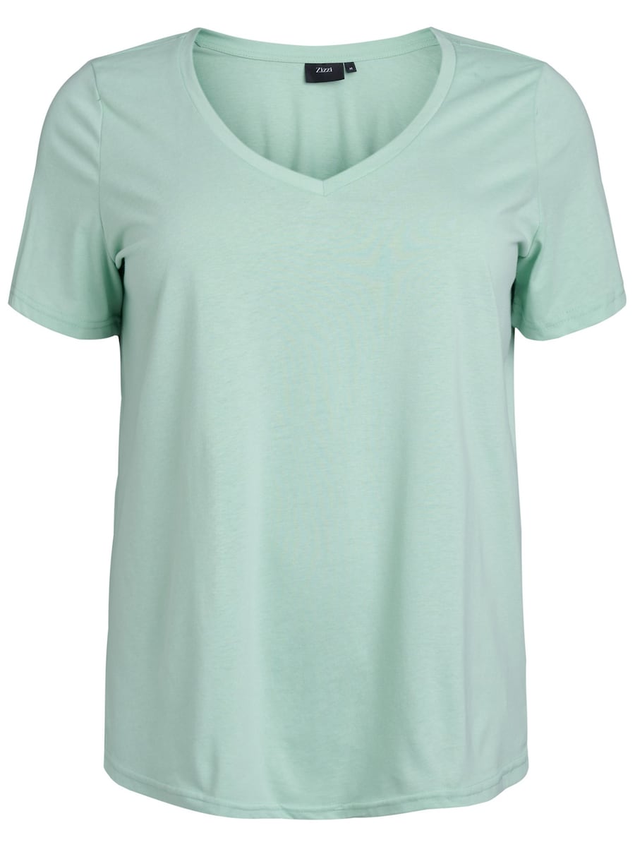 

Рубашка Zizzi MKATJA, пастельно-зеленый