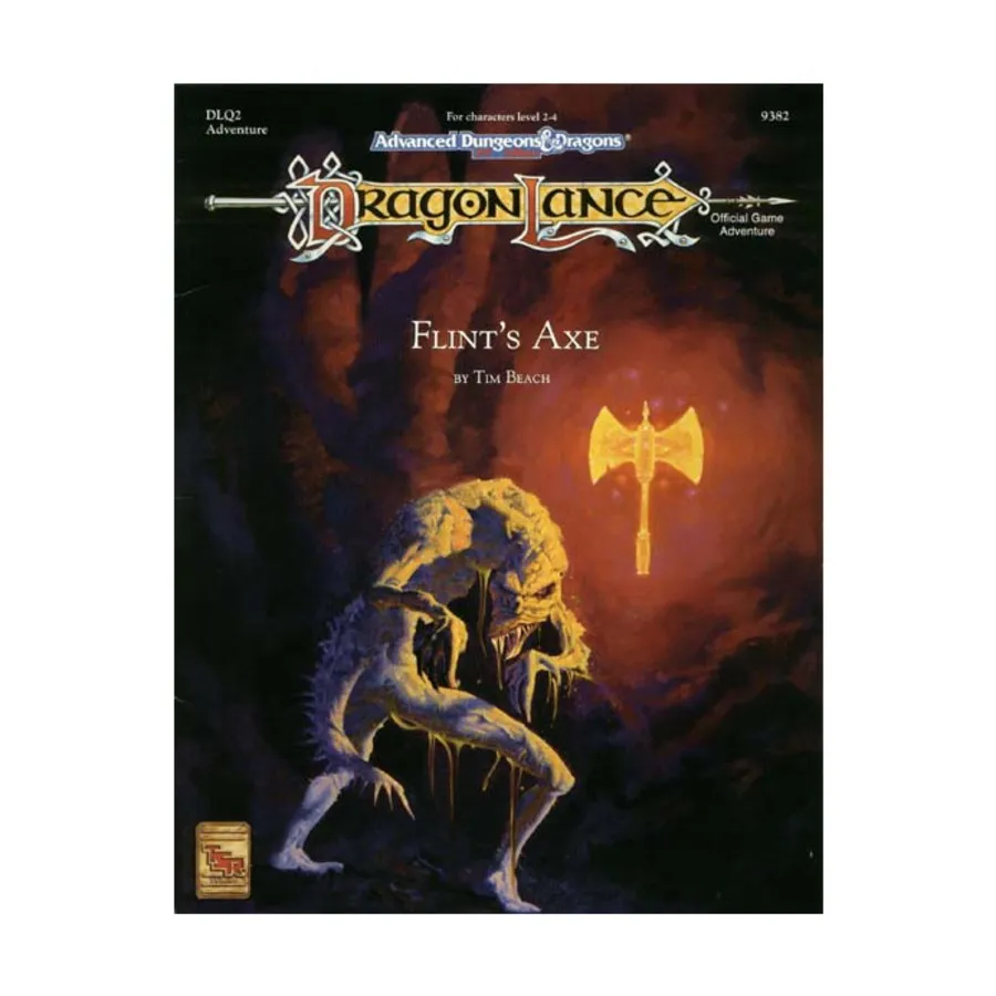 

Модуль Flint's Axe, Dragonlance - Modules & Adventures