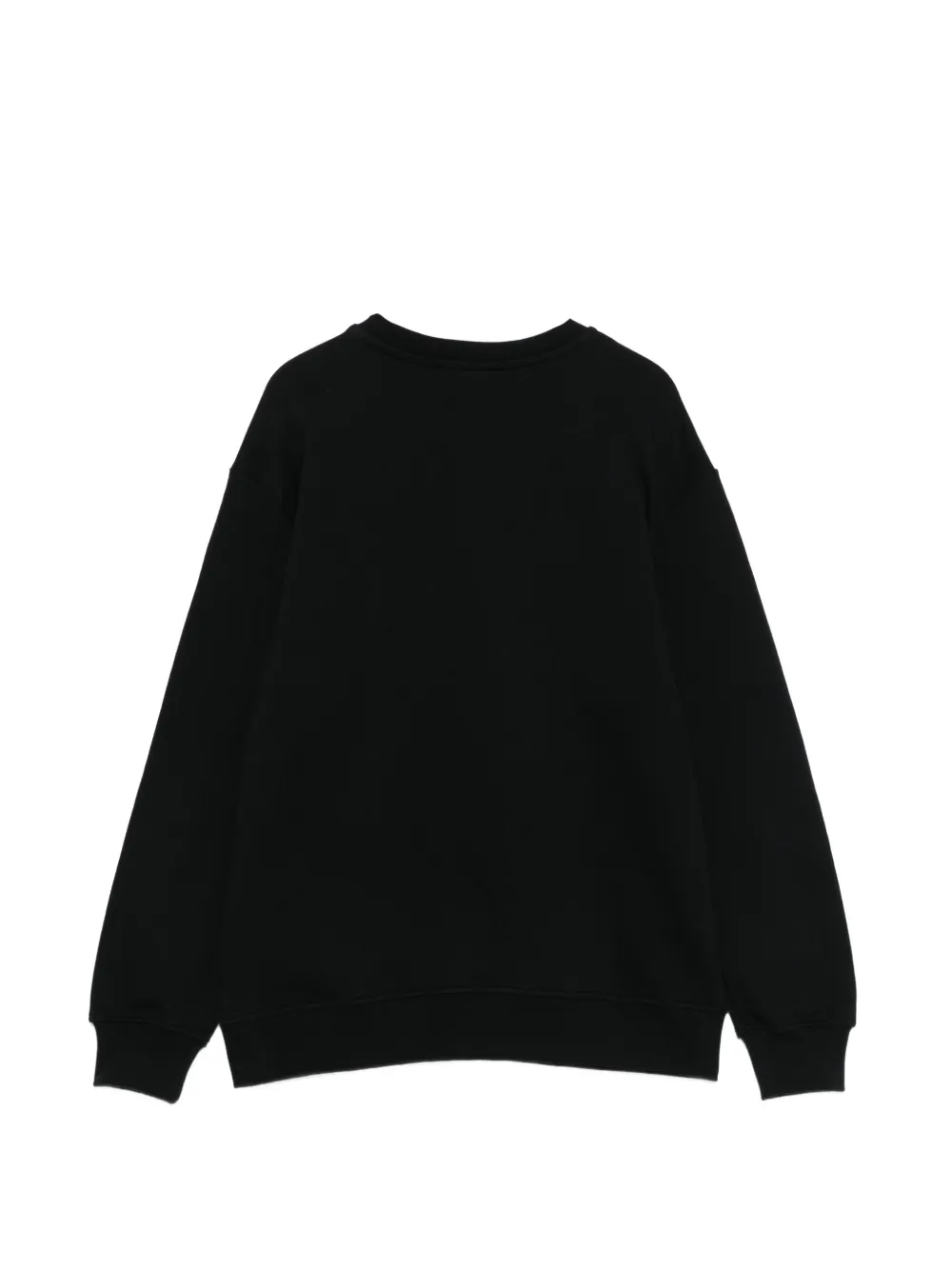 Свитшот с круглым вырезом Msgm Kids, черный — фото 2