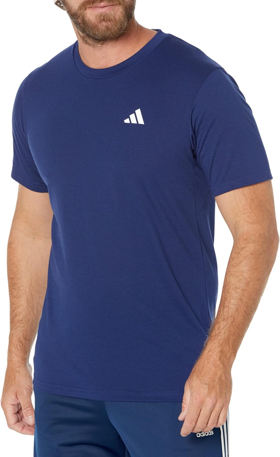 

Тренировочная футболка Feel Ready Essentials adidas, цвет Dark Blue/White