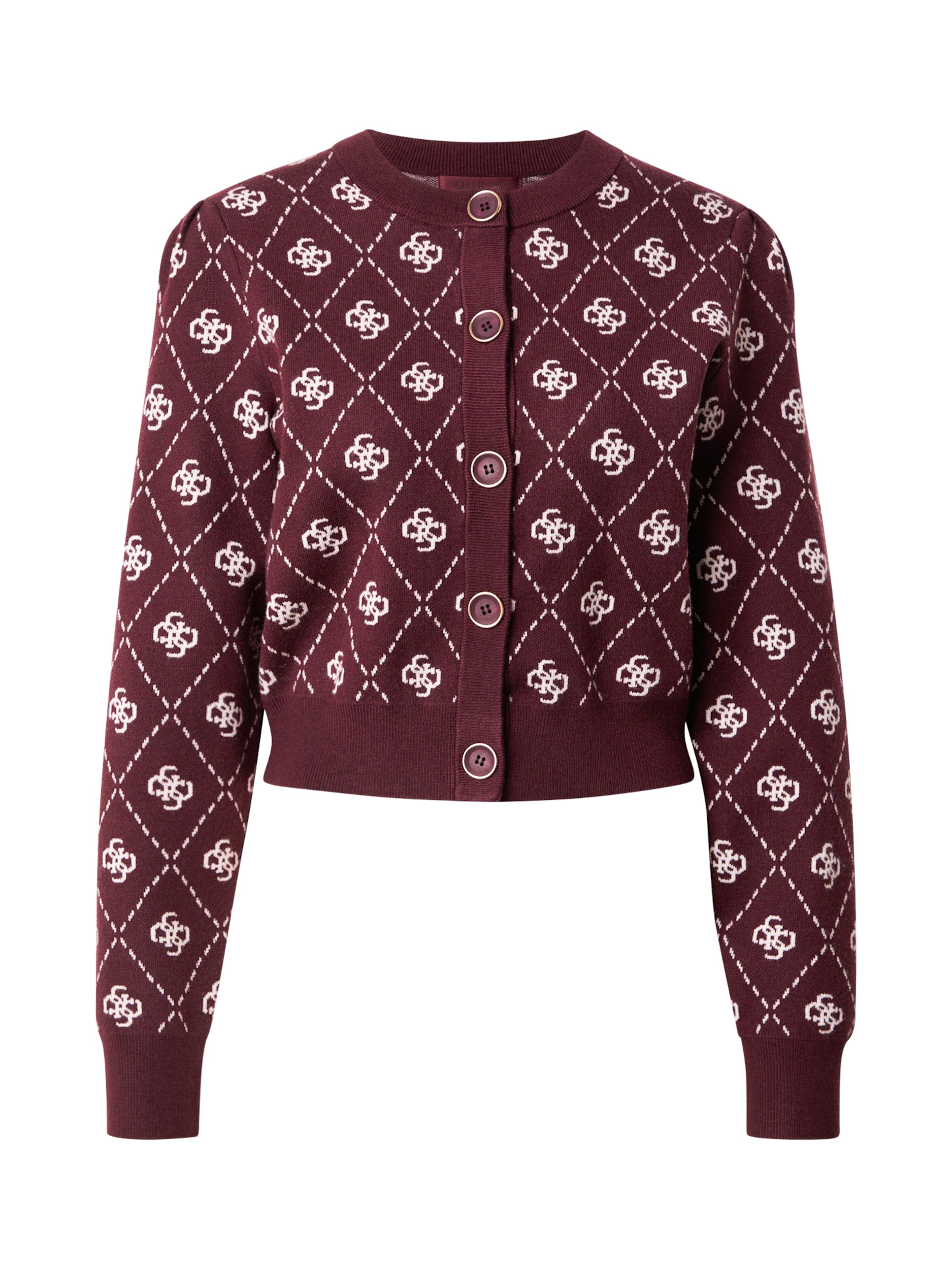 

GUESS Кардиган 'SARAH' вязаный в цвете цикламен