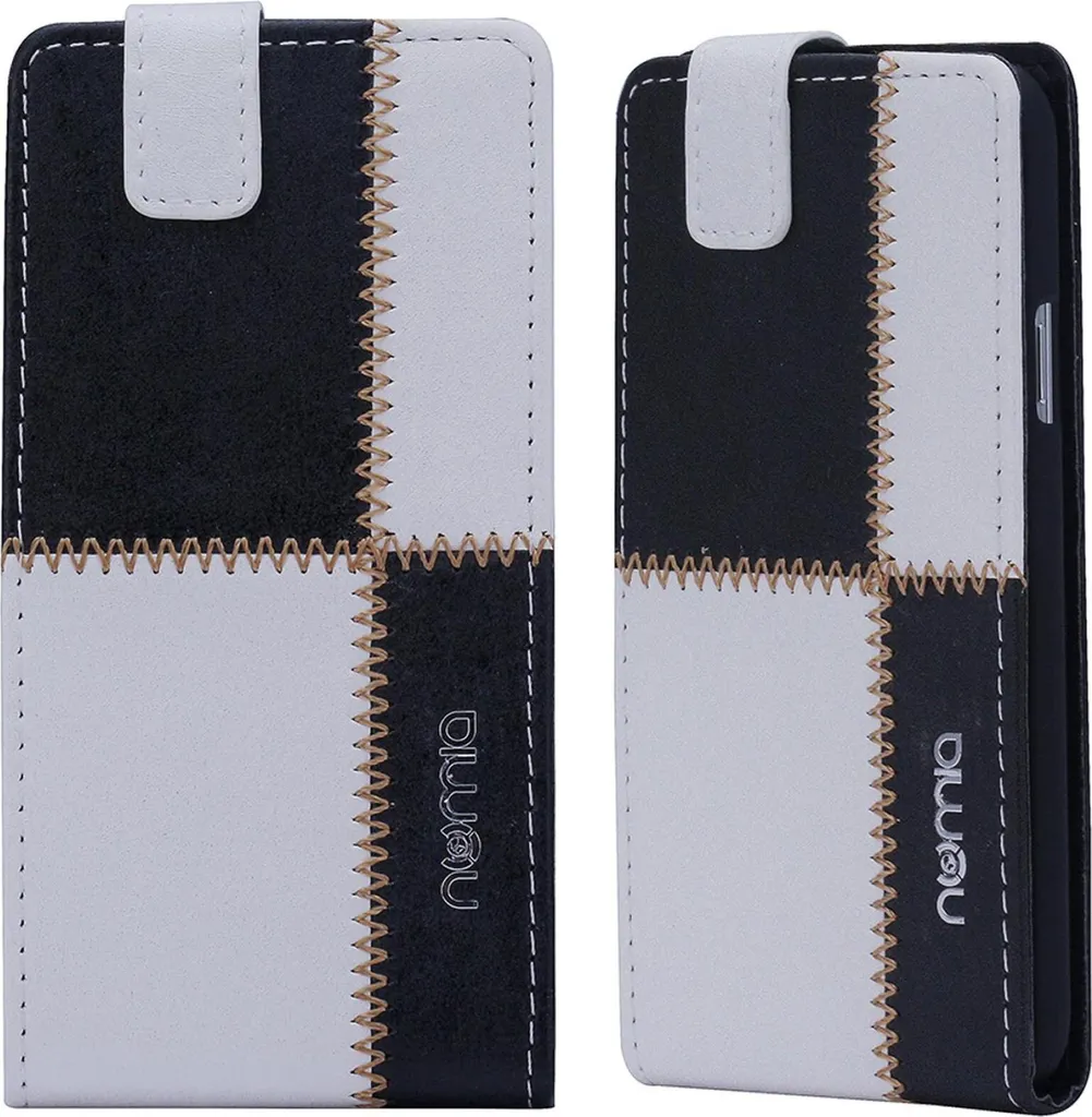 

Чехол для Sony Xperia Z1 Compact (D5503) Numia Flipstyle бело-черный