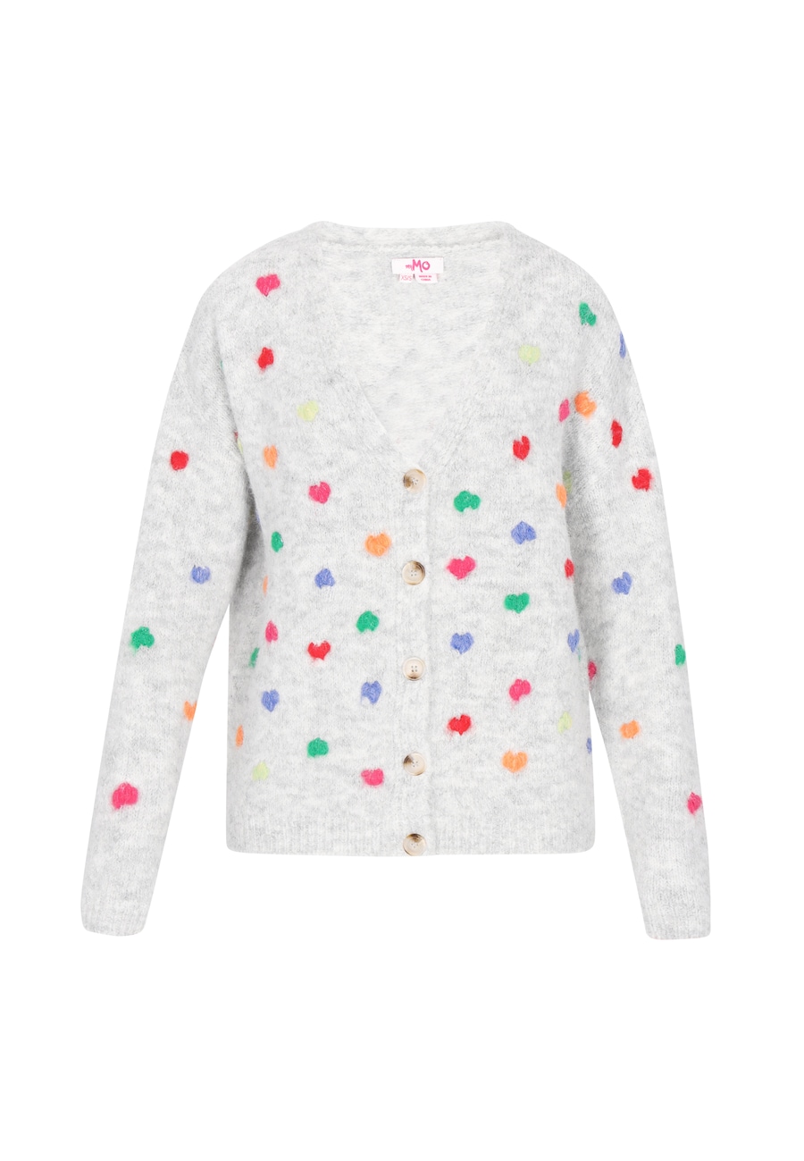 

Вязаный кардиган MYMO, светло-серый