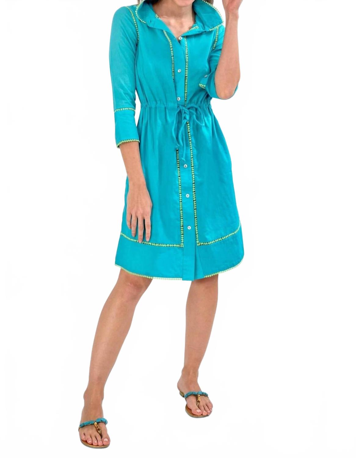 

Взгляд на мой путь платье в бирюзовом GRETCHEN SCOTT