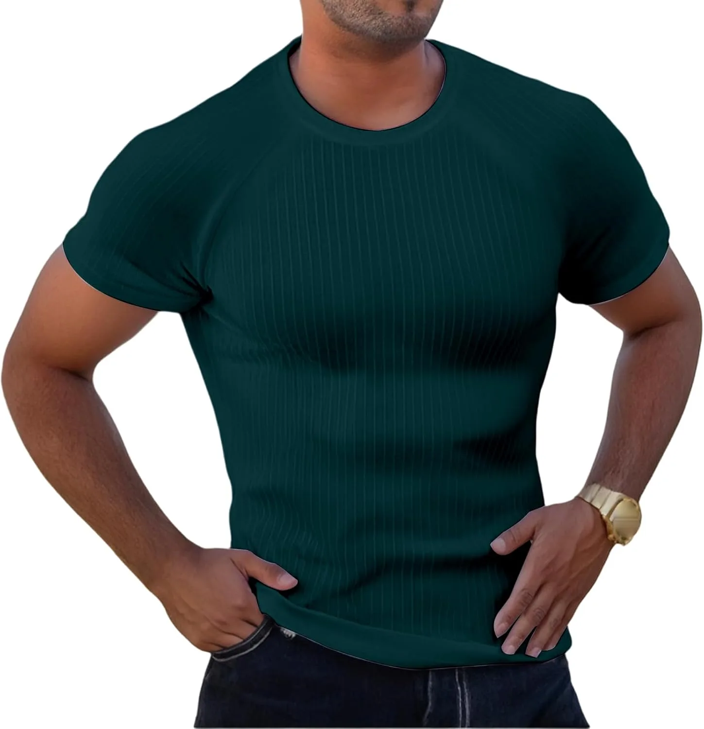 

Мужская футболка Casual Basic Top Crewneck с коротким рукавом RSZGSWS