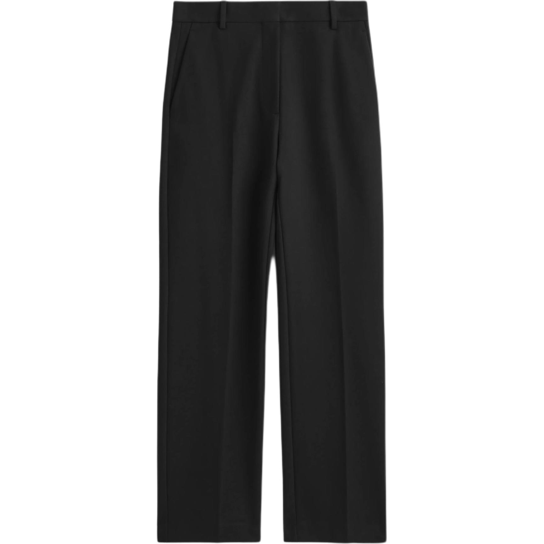 

COS Женские повседневные брюки черного цвета