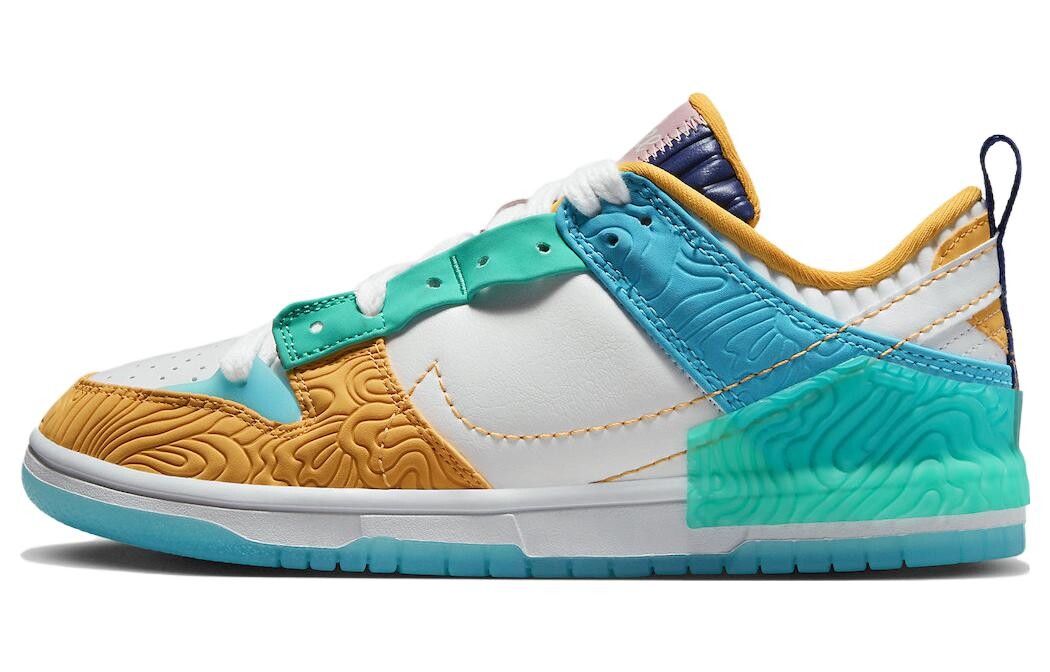 

Женские кроссовки для скейтбординга Nike Dunk Disrupt 2, белый/синий/оранжевый, Синий;белый, Женские кроссовки для скейтбординга Nike Dunk Disrupt 2, белый/синий/оранжевый