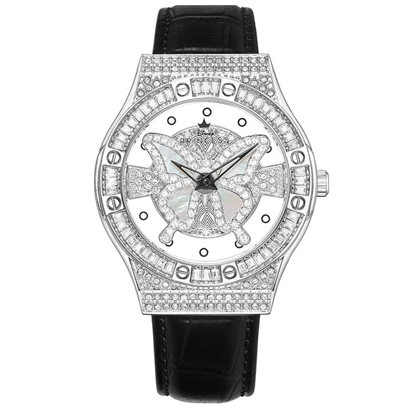 

Disney Часы Little Blessing Butterfly Quartz Movement Watch Women's Watch Cut Out Dial