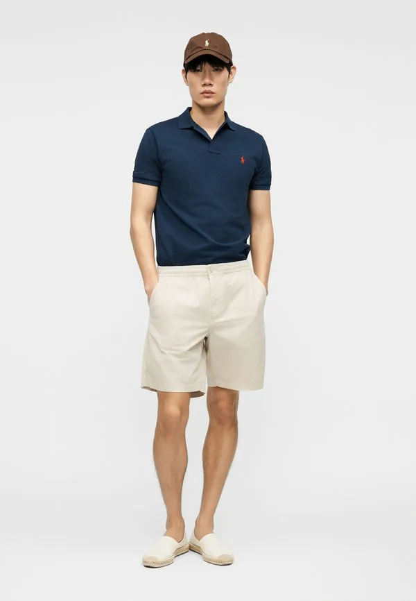 8-Дюймовые короткие шорты из саржи в стиле поло-препстер Polo Ralph Lauren, Stoneware Grey — фото 2