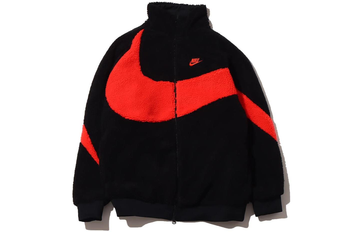 

Двусторонняя боа Nike Big Swoosh Черный Чили Красный, Красный