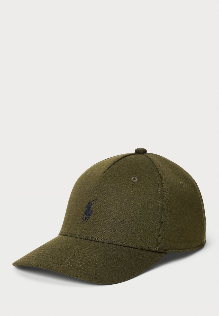 

Бейсболка Polo Ralph Lauren PONTE BALL CAP, Company Olive/Black