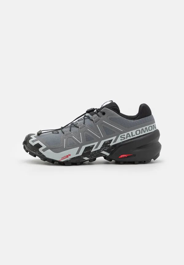 Кроссовки для бега по пересеченной местности speedcross 6 wide Salomon, Quiet Shade/Black/Pearl Blue