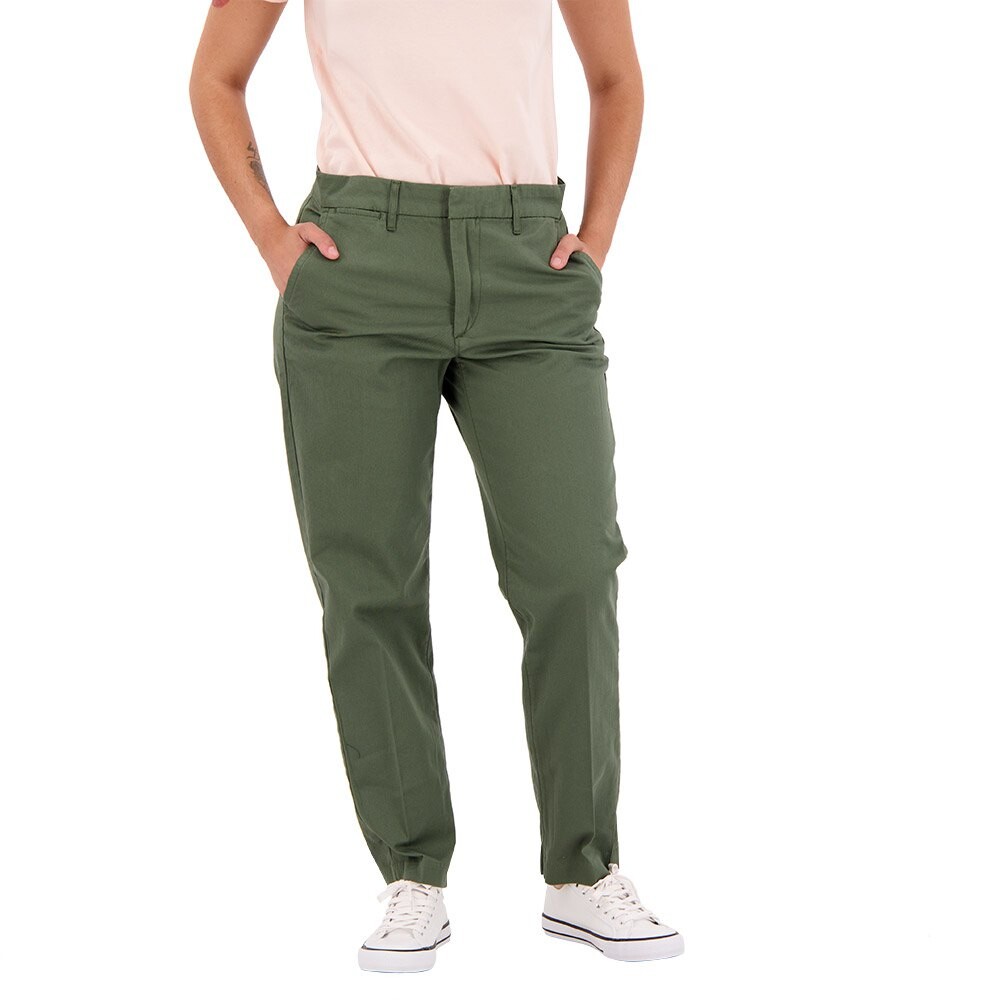 Брюки Levi's Essential chino, зеленый