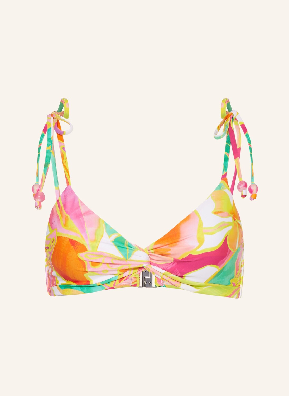 

Топ бикини без косточек wonderland SEAFOLLY, цвет GELB/FUCHSIA/ORANGE