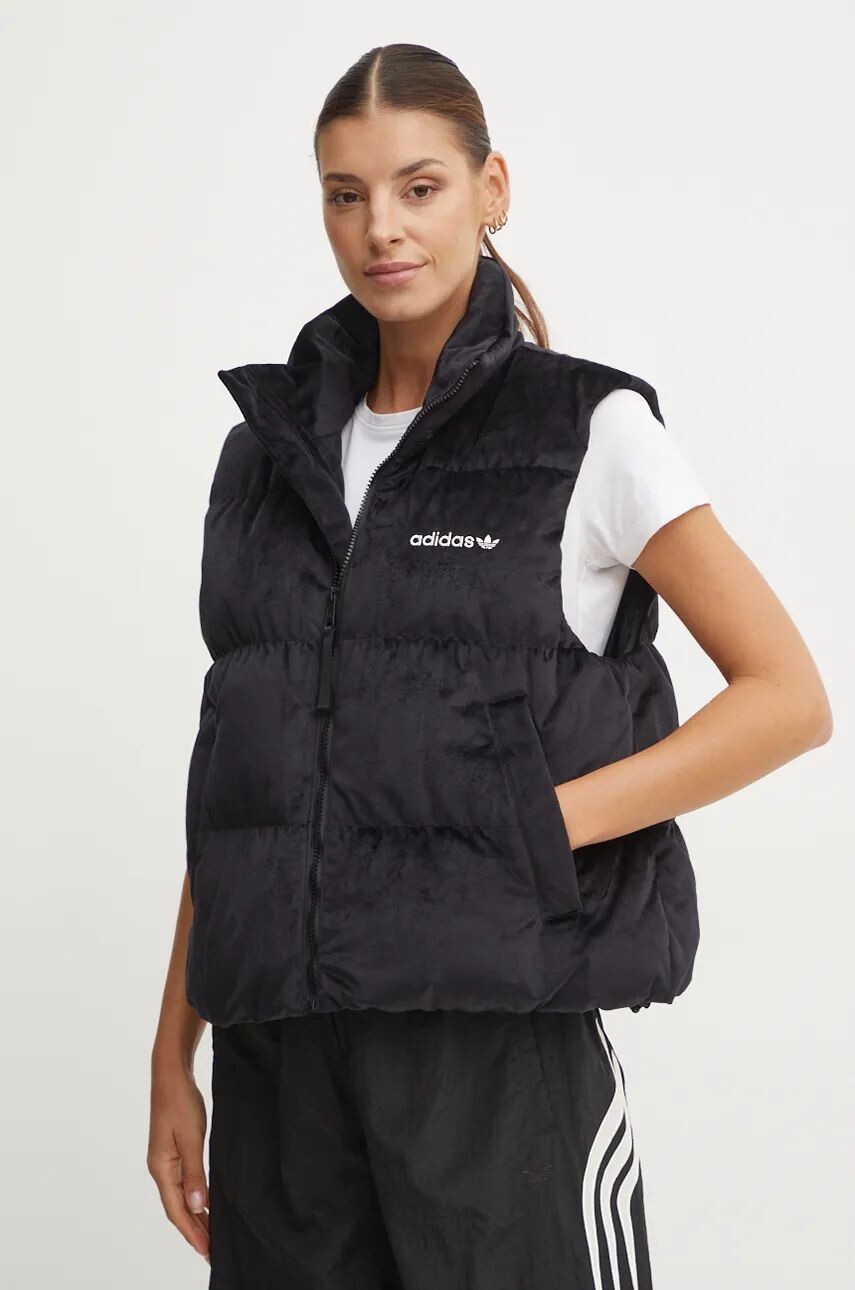 

Жилет adidas Originals Velvet Vest, черный