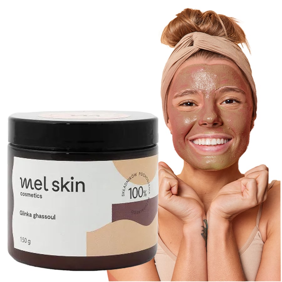 

Mel Skin, очищающая, укрепляющая и разглаживающая глина Ghassoul Clay, 150 г