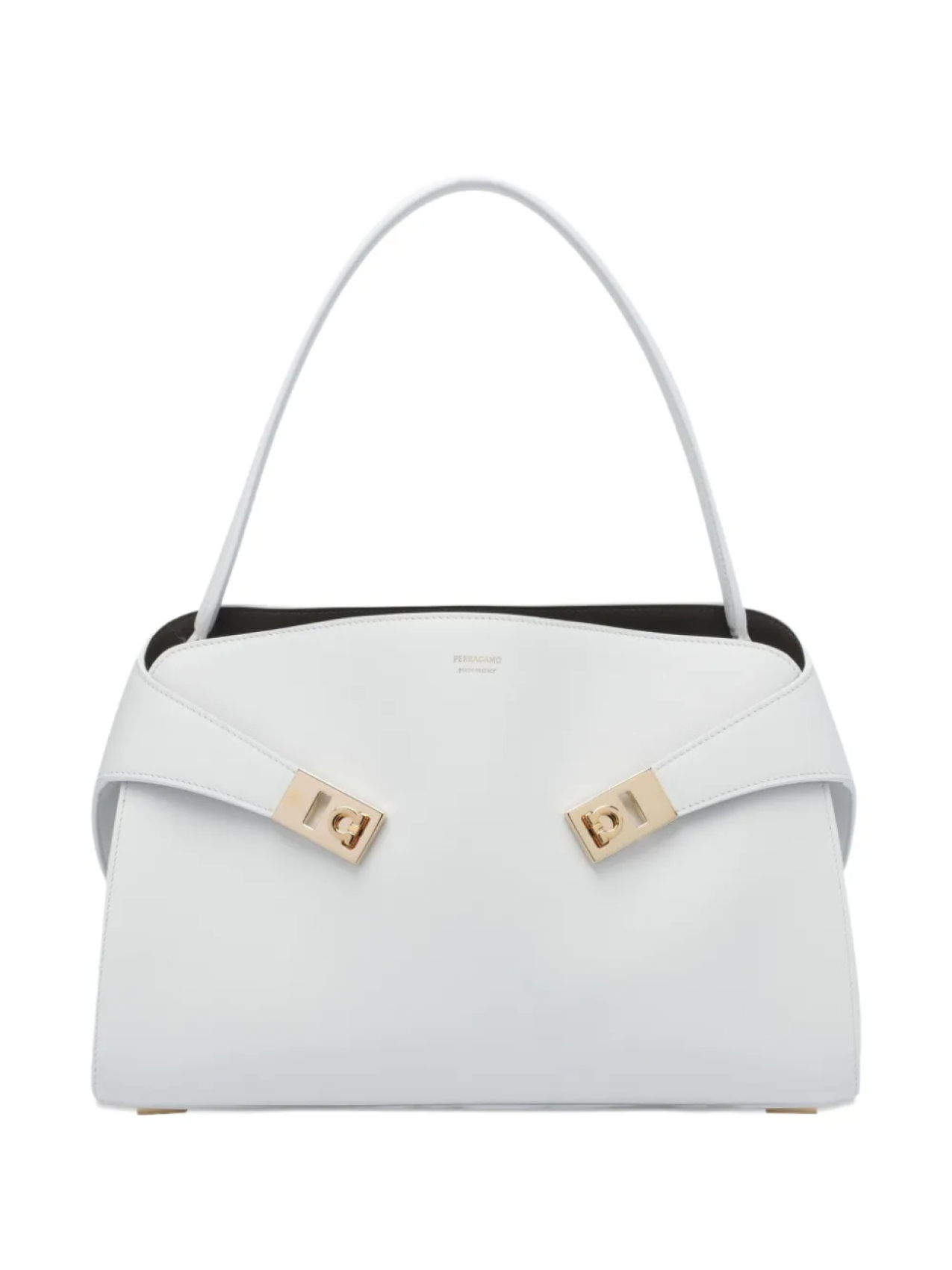 

Сумка-хомут через плечо Ferragamo, белый