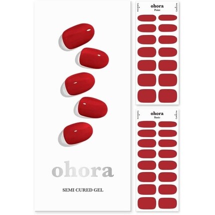 

[T] Полуотвержденные гелевые полоски для ногтей ohora N Addict — работают с любыми лампами для ногтей салонного качества, долговечны, легко наносятся и удаляются — в комплект входят 2 подготовительные подушечки, пилочка для ногтей и деревянная п...