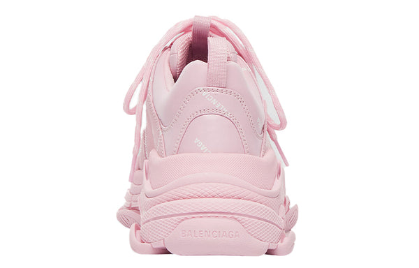 Кроссовки triple s sneaker 'allover logo - pink' Balenciaga, розовый — фото 4