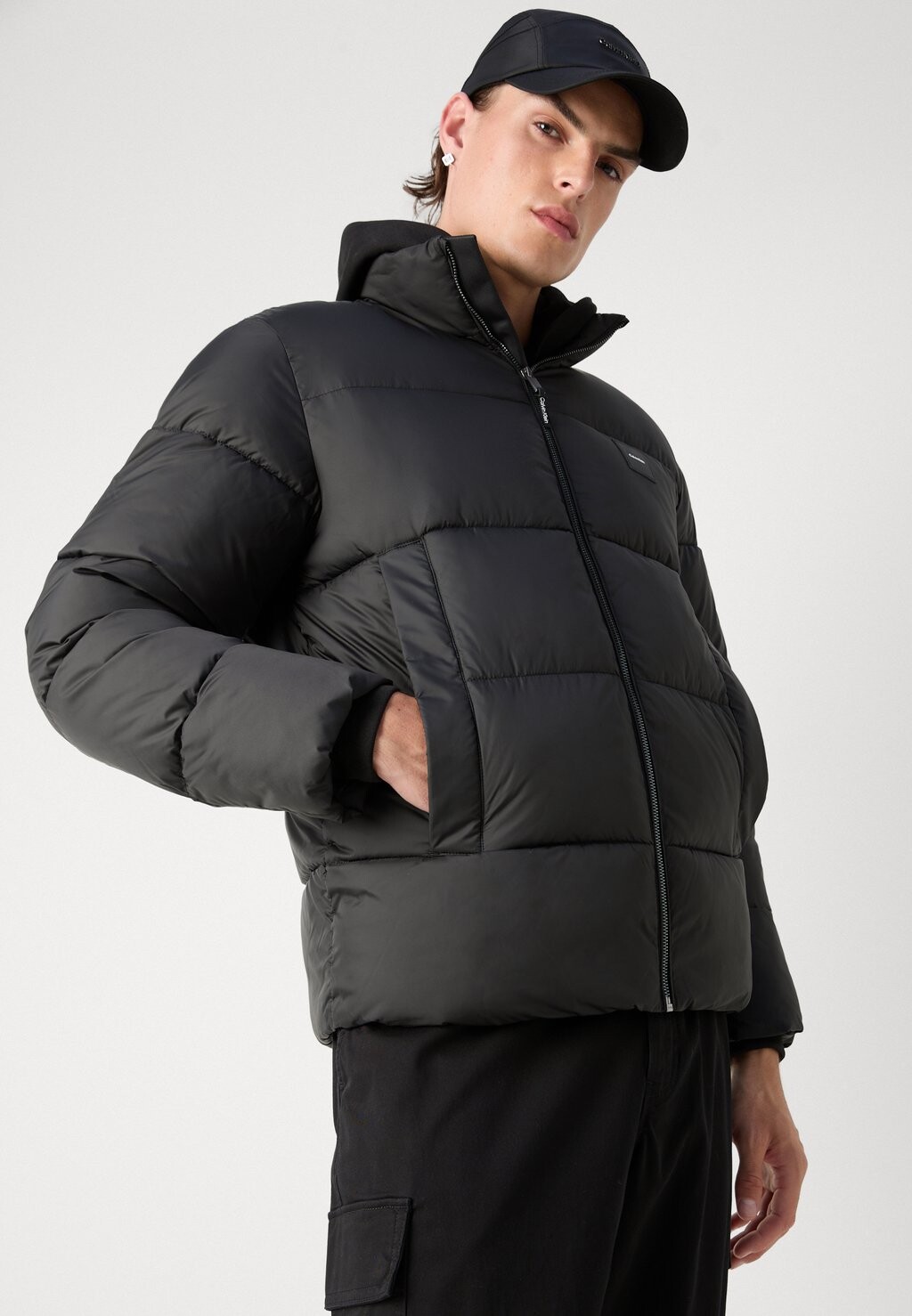 

Зимняя куртка QUILT PUFFER Calvin Klein, черный