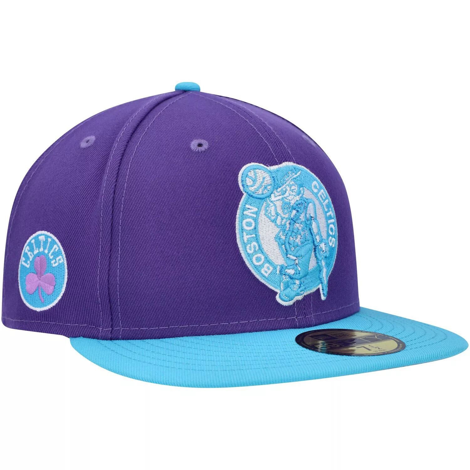 

Мужская приталенная кепка New Era фиолетового цвета Boston Celtics Vice 59FIFTY
