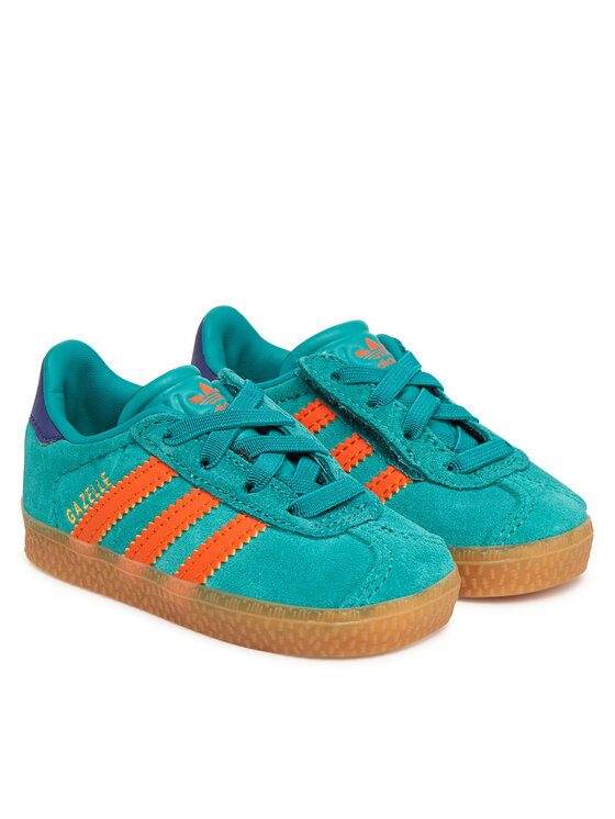 Кроссовки Gazelle Comfort Closure JR5940 Adidas, зелёный — фото 2