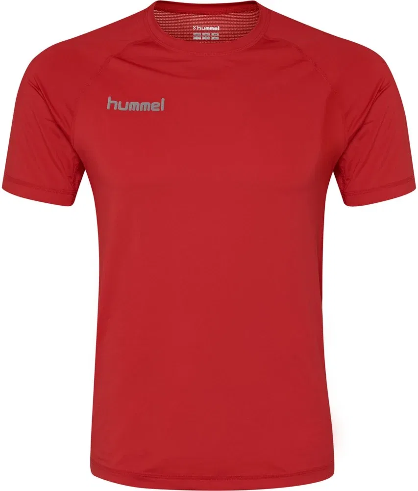 Футболка спортивная детская Hummel, красный — фото 3