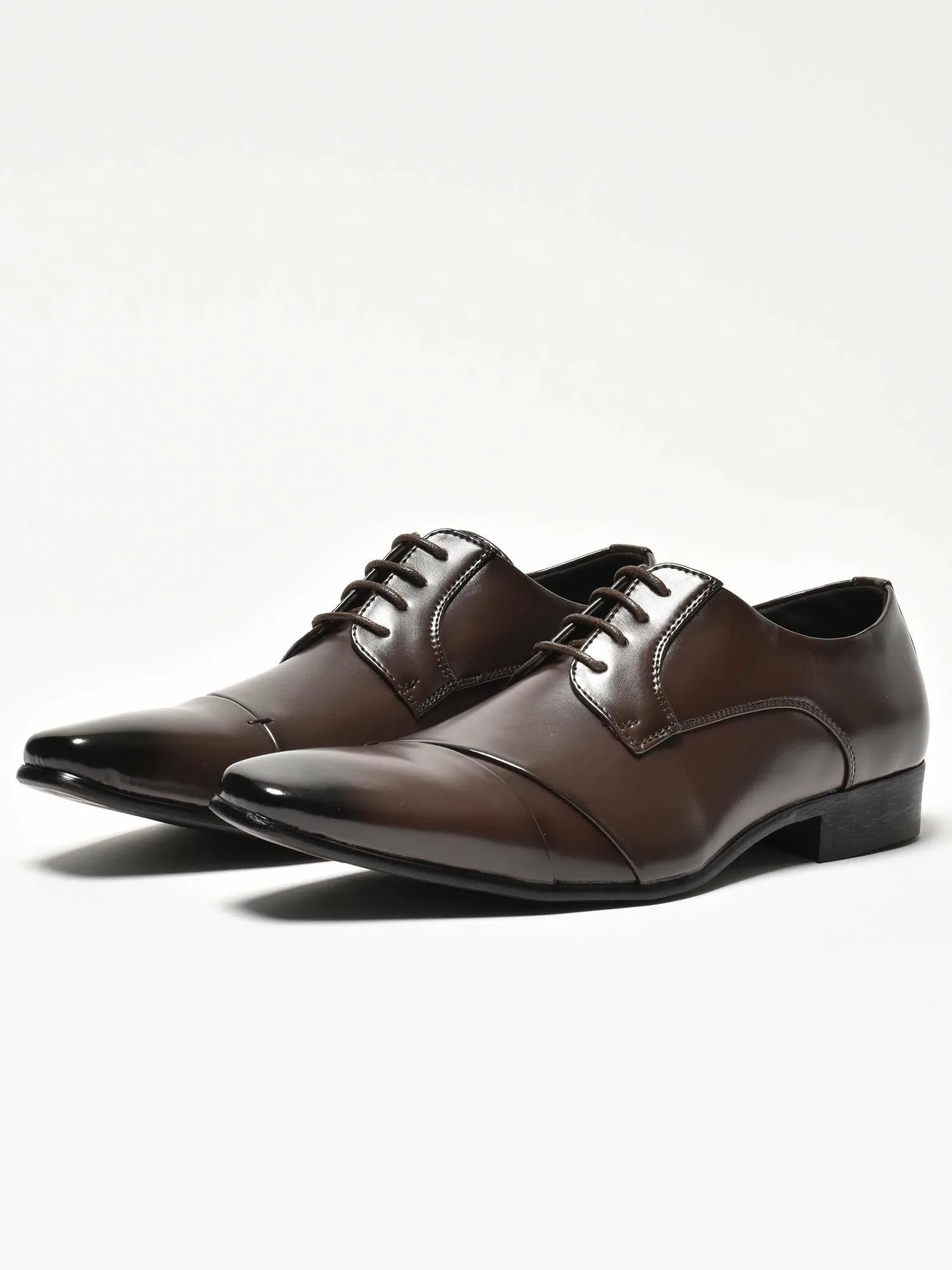 Классические туфли MM/ONE с модифицированным носком, Dark Brown