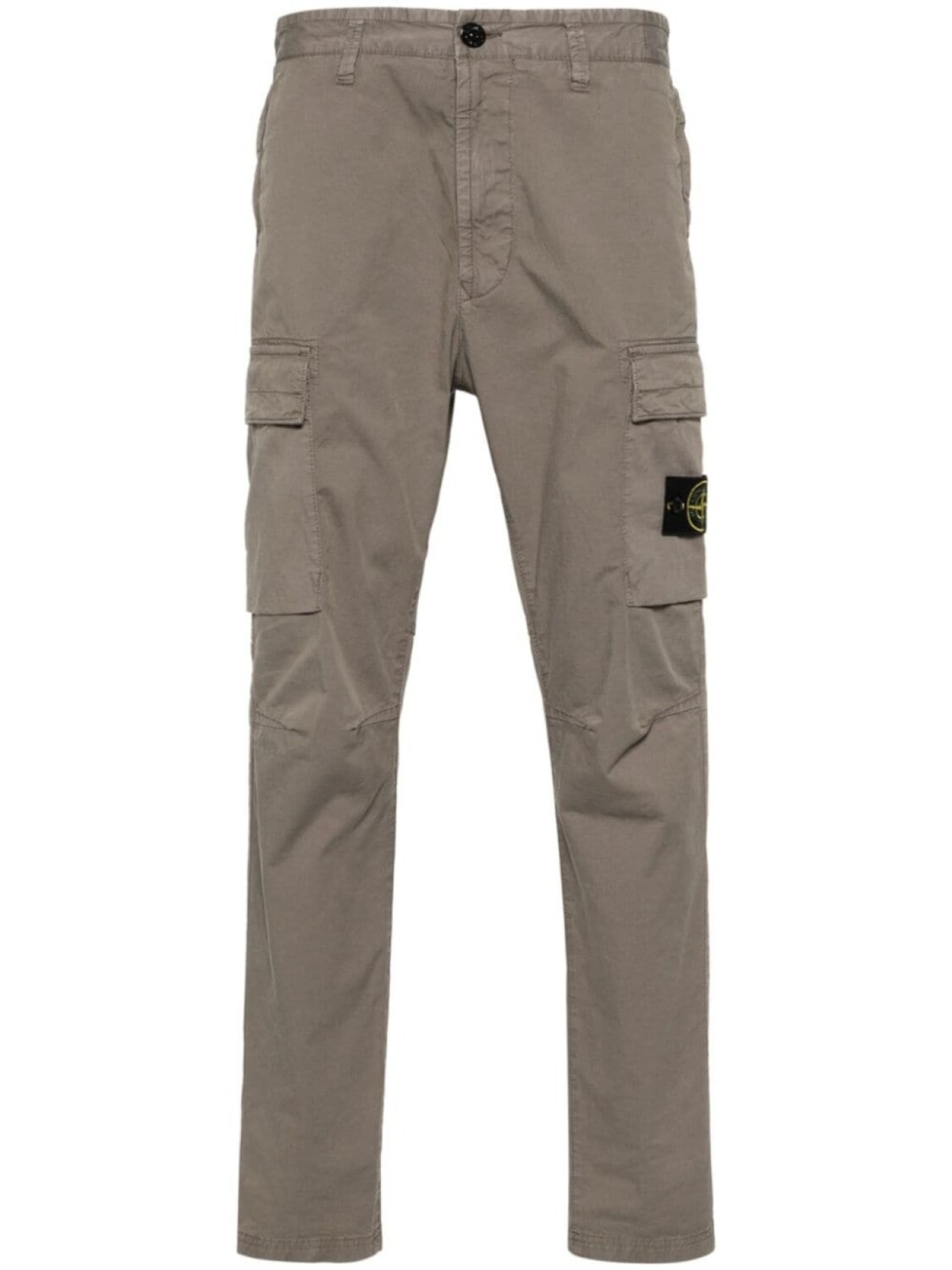 

Stone Island брюки-карго с значком компаса, серый
