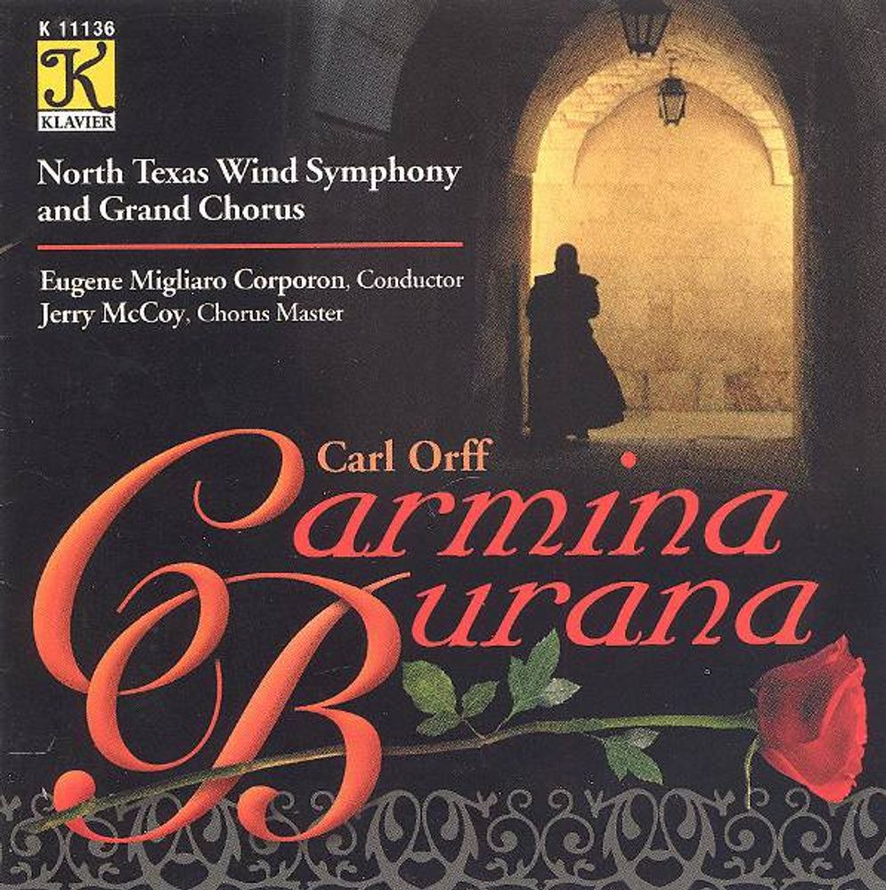 

Диск CD Orff: Carmina Burana - Carl Orff, Eugene Corporon, North Texas Wind Symphony and Grand Chorus