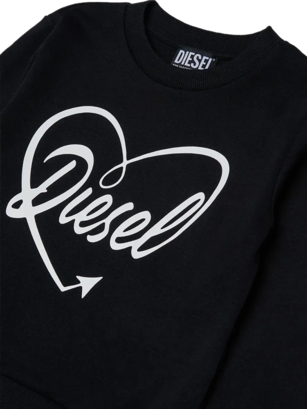 Спортивный костюм Jisheaop с логотипом Diesel Kids, черный — фото 3