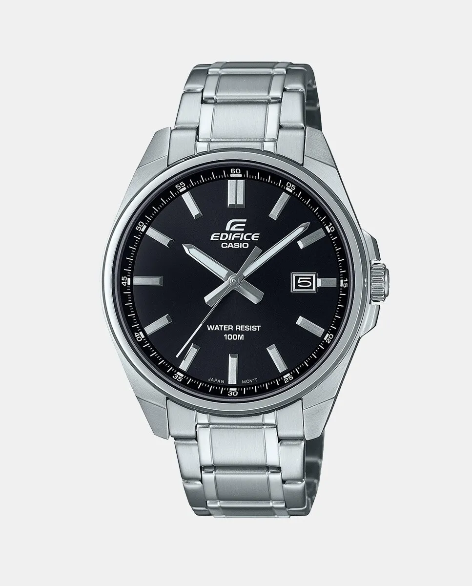 

Стальные мужские часы EFV-150D-1AVUEF Casio, серебрянный