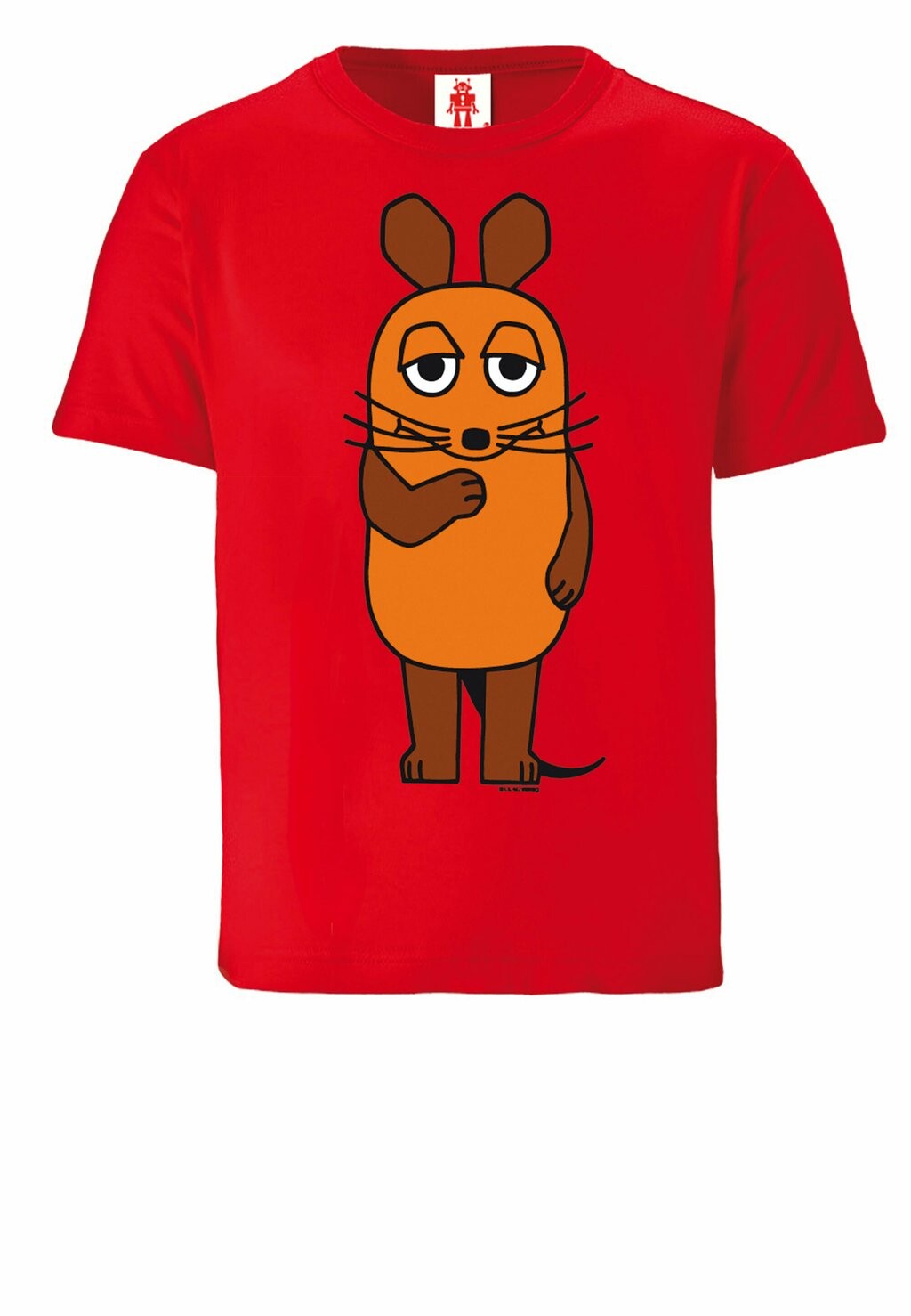 

Футболка SENDUNG MIT DER MAUS LOGOSHIRT, красный