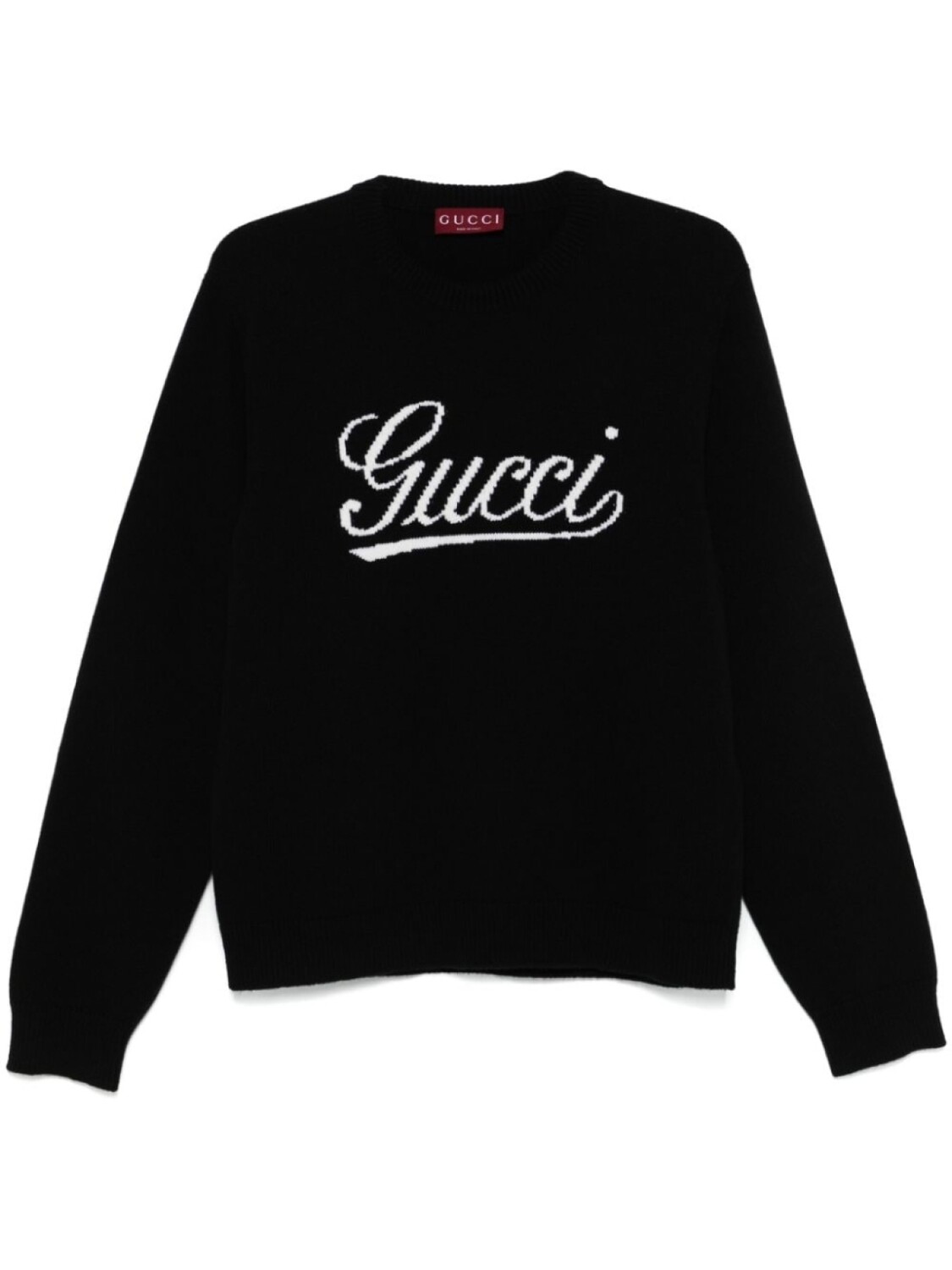

Gucci свитер с логотипом, черный