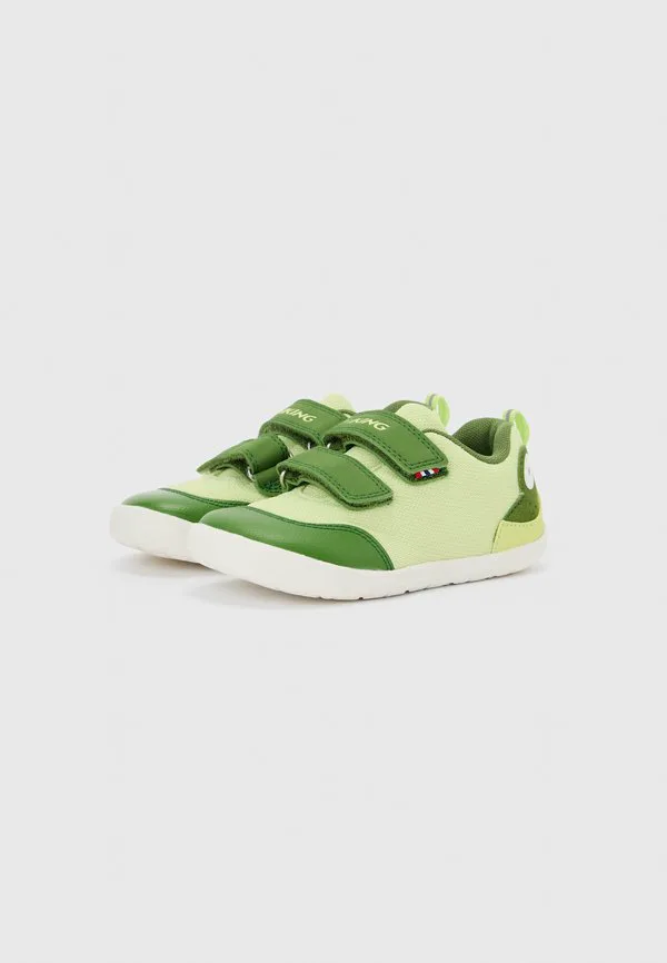 Кроссовки alv barefoot paw 2v унисекс Viking, Light Green/Green — фото 2