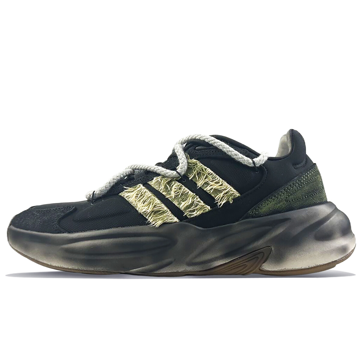 

Кроссовки Ozelle Running унисекс Low-top зеленые Adidas Neo