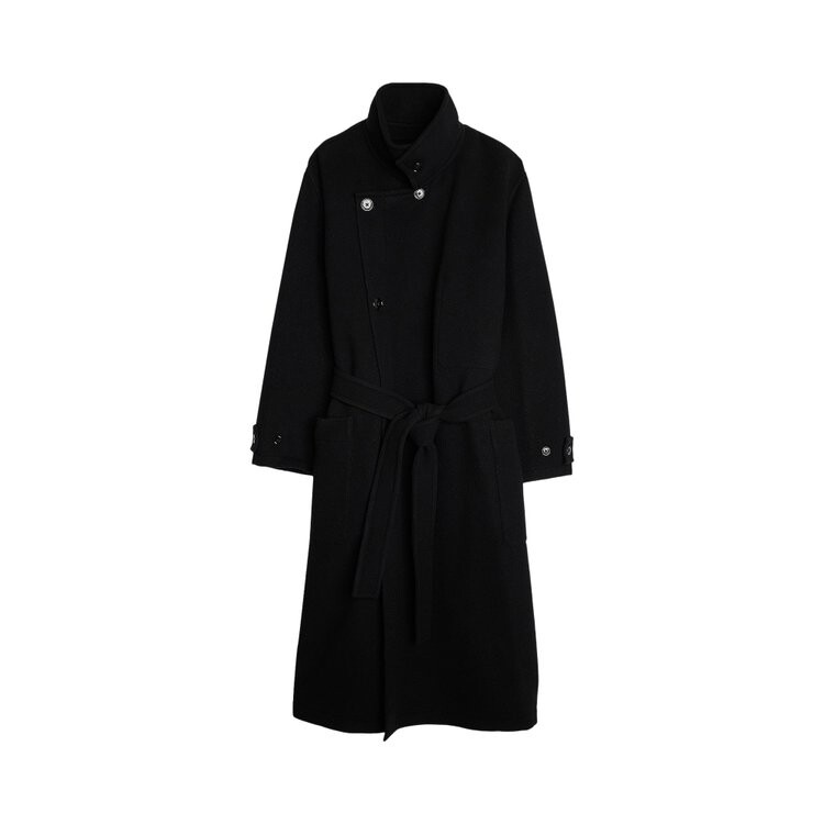 

Пальто Lemaire Wrap Coat, черный