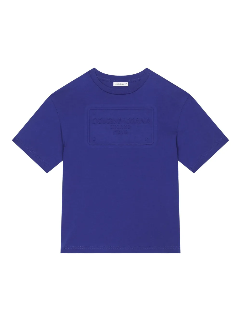 

Футболка с логотипом Dolce & Gabbana Kids, синий