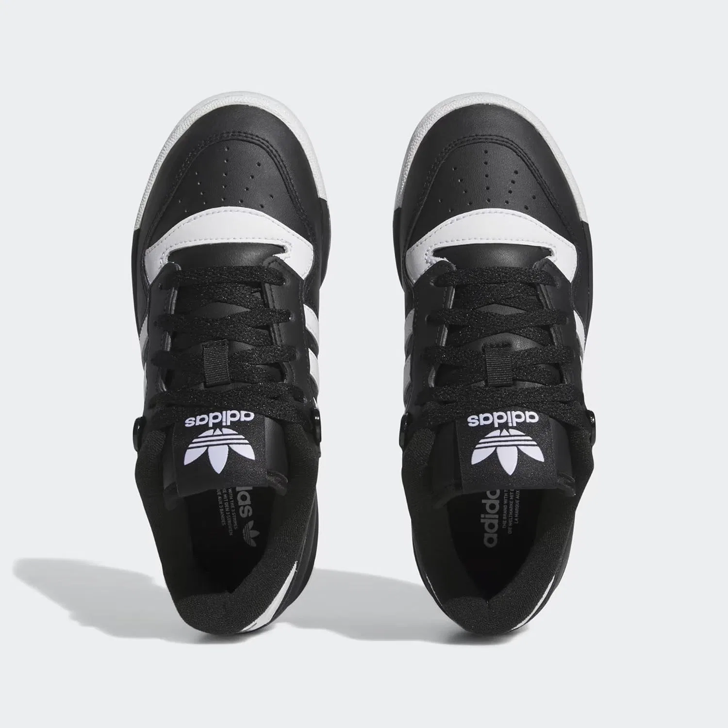 Кроссовки Adidas Rivalry Low Casual, Black — фото 2